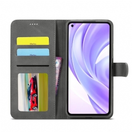 Etui Til Xiaomi Mi 11 Lite 5G NE / Mi 11 Lite / Mi 11 Lite 5G Folio Deksel Skinneffekt Lc.imeeke