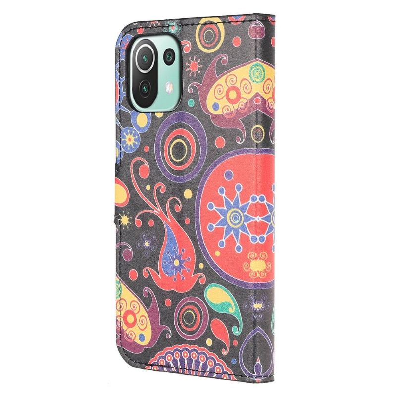 Folio Deksel Til Xiaomi Mi 11 Lite 5G NE / Mi 11 Lite / Mi 11 Lite 5G Paisleyblomst