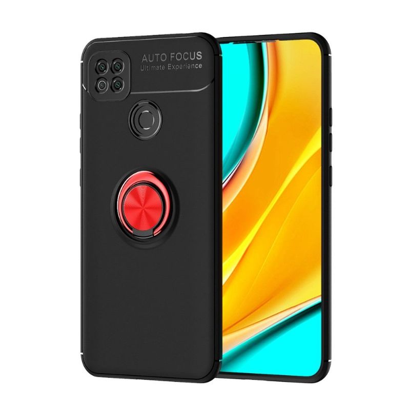 Deksel Til Xiaomi Redmi 9C Silikon Med Roterende Holder