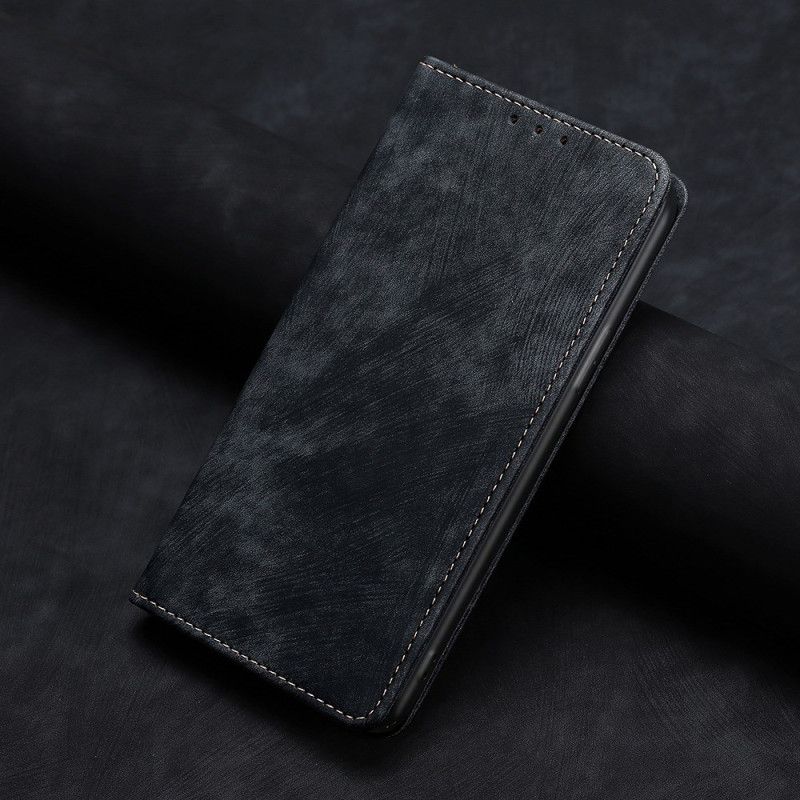 Folio Deksel Huawei Pura 70 Faux Leather Suede Style Rfid-blokkering