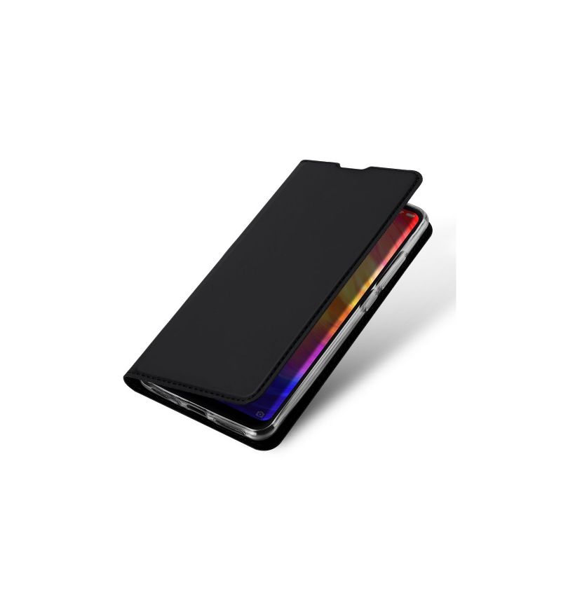 Etui Til Xiaomi Redmi Note 7 Business Imitert Skinn