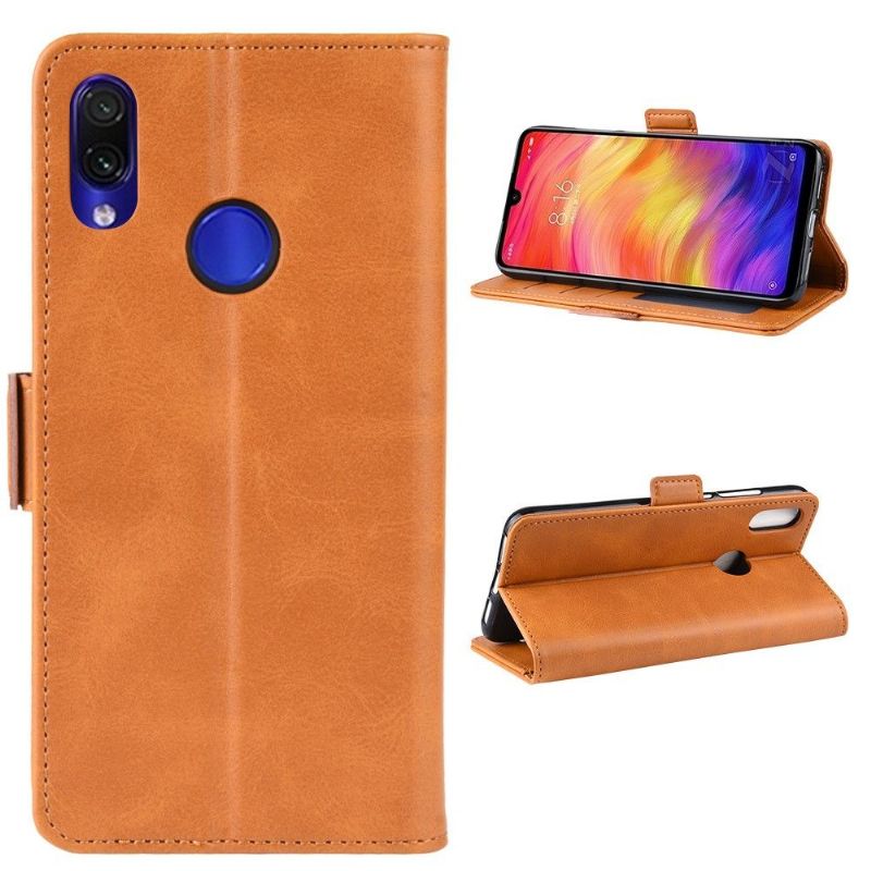 Etui Til Xiaomi Redmi Note 7 Lommebok Deksel I Matt Skinn