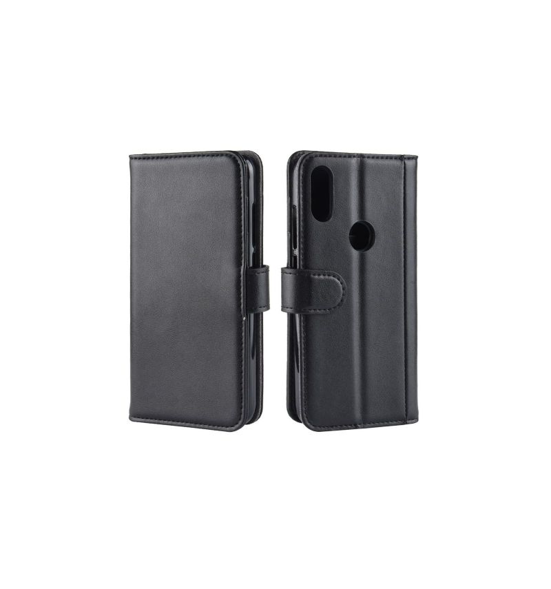 Etui Til Xiaomi Redmi Note 7 Originalitet Premium Skinnkortholder