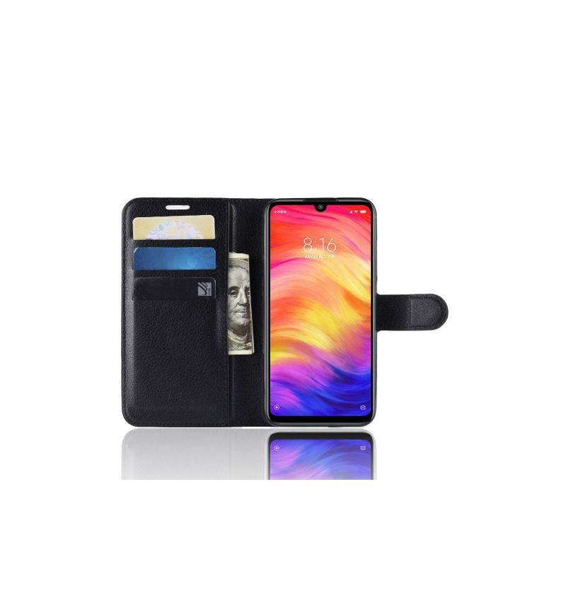 Etui Til Xiaomi Redmi Note 7 Stil Skinnkortholder