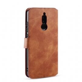 Folio Deksel Til Xiaomi Redmi Note 8 Anti-fall Dg Ming Retro Style Leather