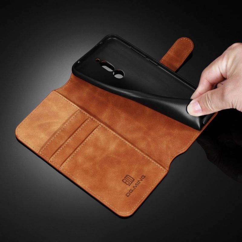 Folio Deksel Til Xiaomi Redmi Note 8 Anti-fall Dg Ming Retro Style Leather