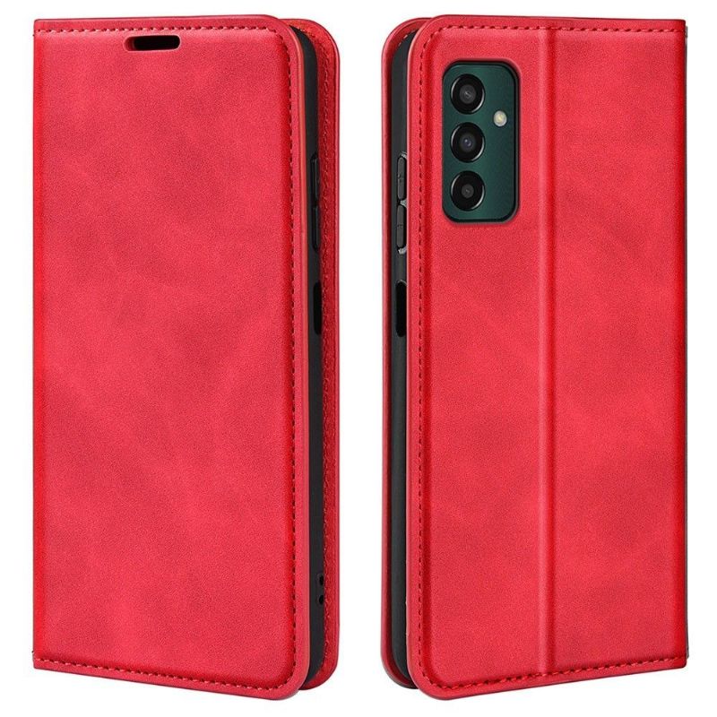 Case Til Samsung Galaxy M13 Stativ I Kunstskinn