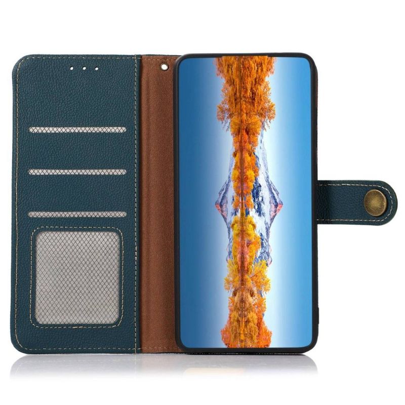 Folio Deksel Til Samsung Galaxy M13 Khazneh Classic Leather