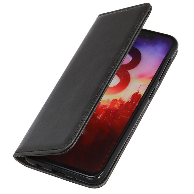 Folio Deksel Til Samsung Galaxy M13 Lærdeksel Simone Flip Aged Faux Leather