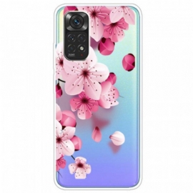 Deksel Til Xiaomi Redmi Note 11 / 11S Små Rosa Blomster