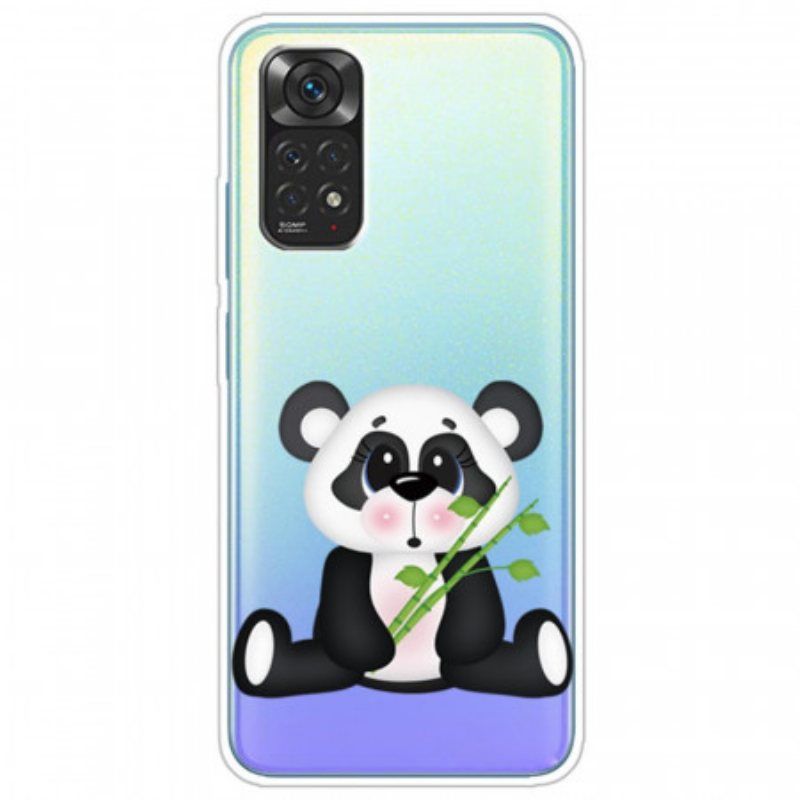 Deksel Til Xiaomi Redmi Note 11 / 11S Sømløs Sad Panda