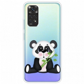 Deksel Til Xiaomi Redmi Note 11 / 11S Sømløs Sad Panda