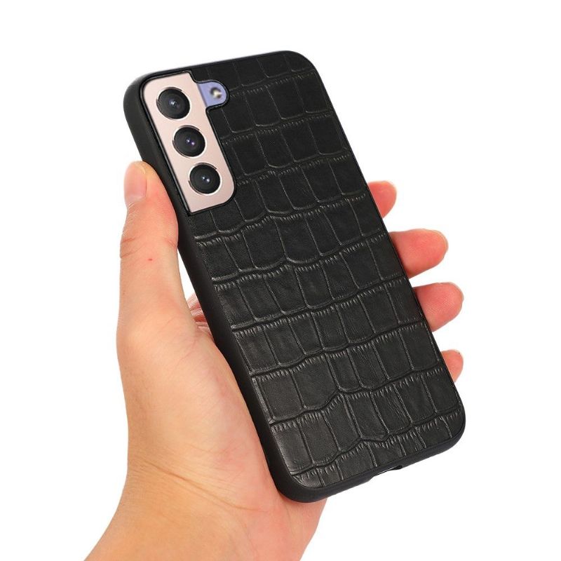 Deksel Til Samsung Galaxy S22 Plus 5G Elegant Croco-hudlook