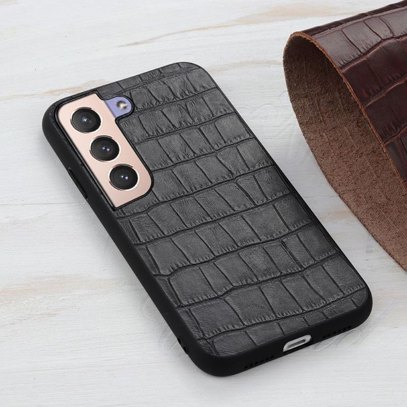 Deksel Til Samsung Galaxy S22 Plus 5G Elegant Croco-hudlook