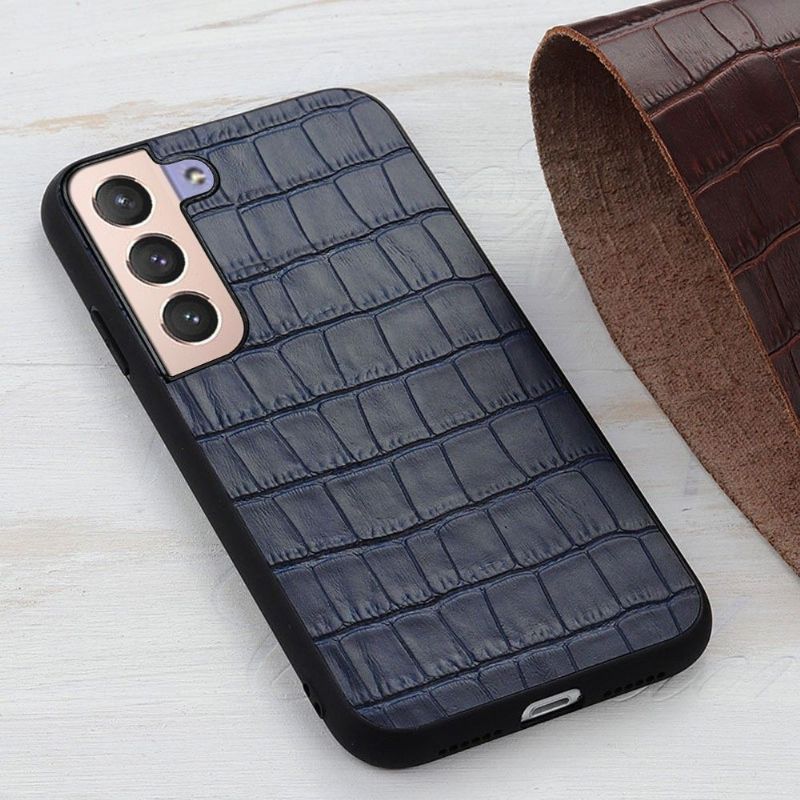 Deksel Til Samsung Galaxy S22 Plus 5G Elegant Croco-hudlook