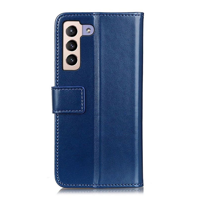 Folio Deksel Til Samsung Galaxy S22 Plus 5G Lærdeksel Melody Faux Leather Folio