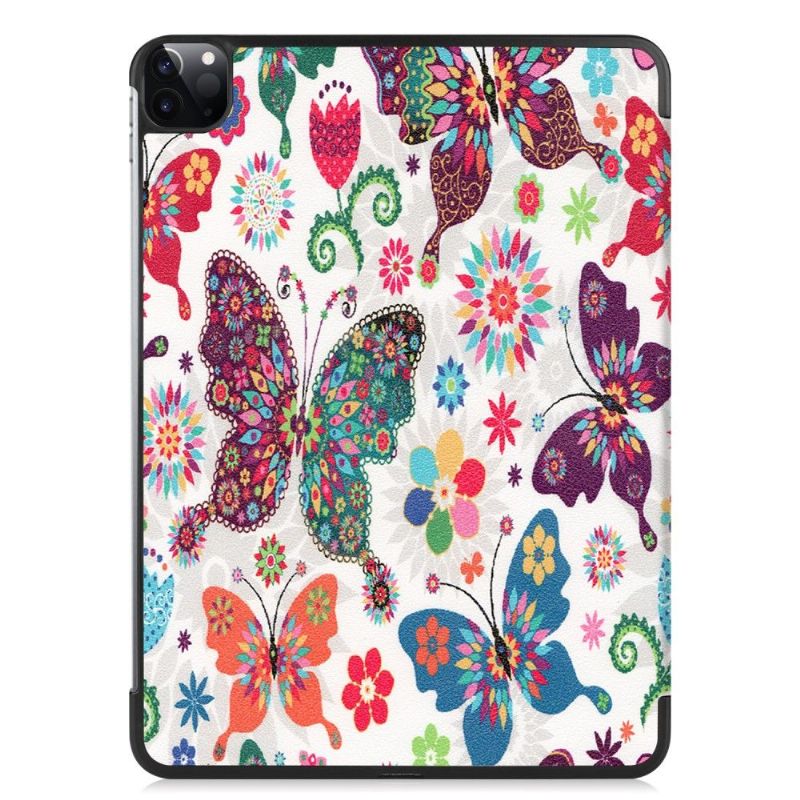 Cover iPad Pro 11 (2020) Smarte Sommerfugler Og Blomster