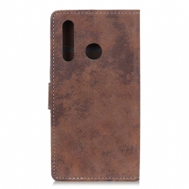 Etui Til Huawei P40 Lite E Cyrius Kunstskinn Vintage