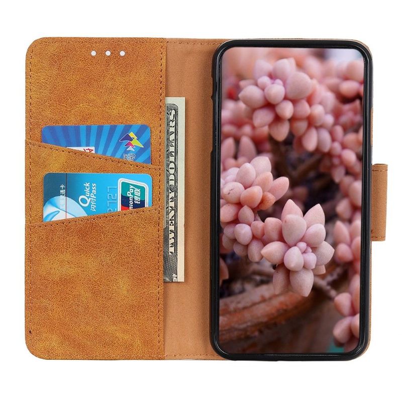 Folio Deksel Til Huawei P40 Lite E Anti-fall Edouard Faux Leather Vintage