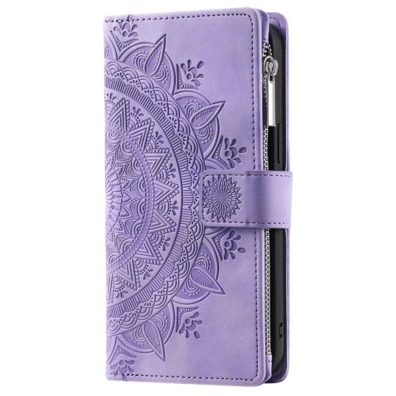 Lærdeksel Til Xiaomi Redmi Note 12 4G Med Mandala Purse