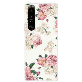 Deksel Til Sony Xperia 1 III Blomster