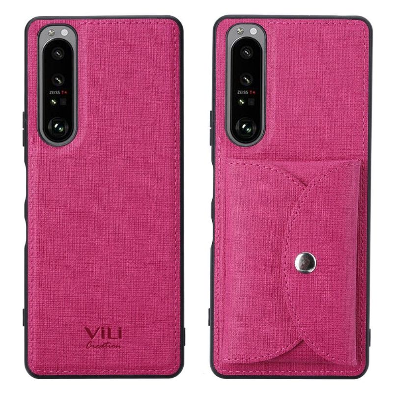 Deksel Til Sony Xperia 1 III Vili Cross Magnetkortholder