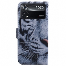 Etui Til Poco X4 Pro 5G White Tiger