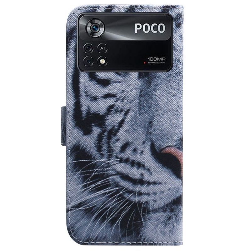 Etui Til Poco X4 Pro 5G White Tiger