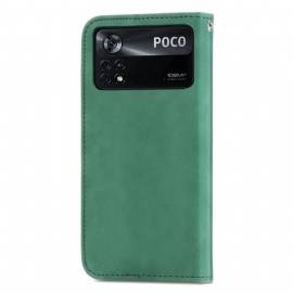 Folio Deksel Til Poco X4 Pro 5G Business Retro