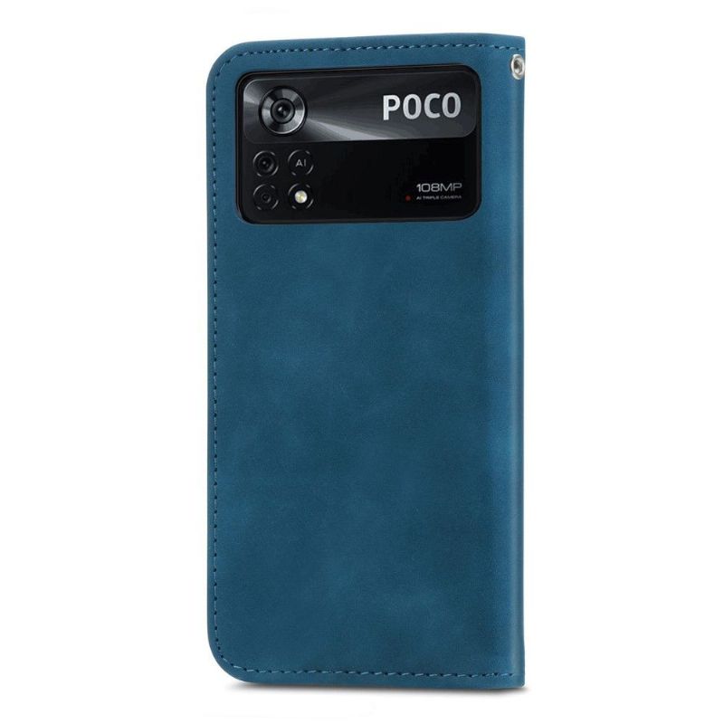 Folio Deksel Til Poco X4 Pro 5G Business Retro