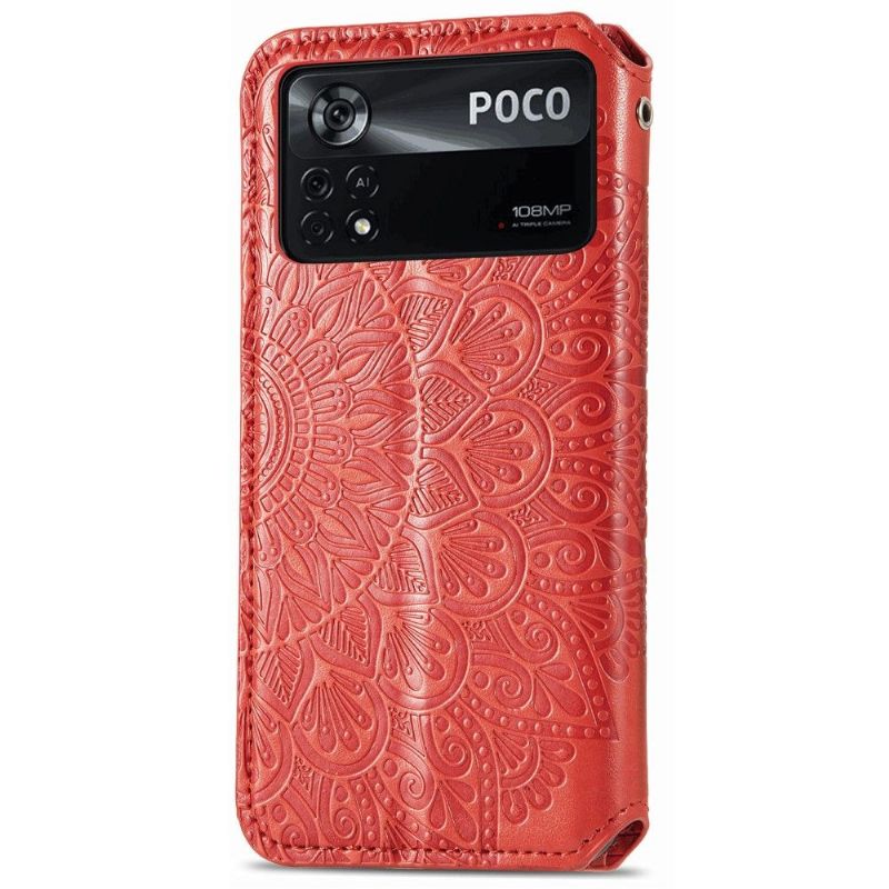 Folio Deksel Til Poco X4 Pro 5G Elegant Mandala