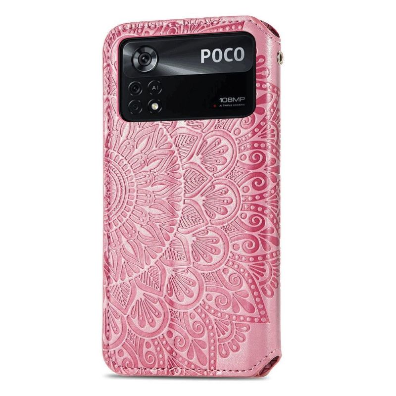 Folio Deksel Til Poco X4 Pro 5G Elegant Mandala