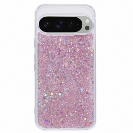 Deksel Google Pixel 9 Mobildeksel Glitter Design