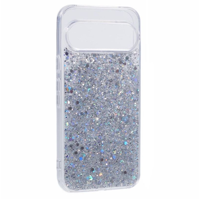 Deksel Google Pixel 9 Mobildeksel Glitter Design