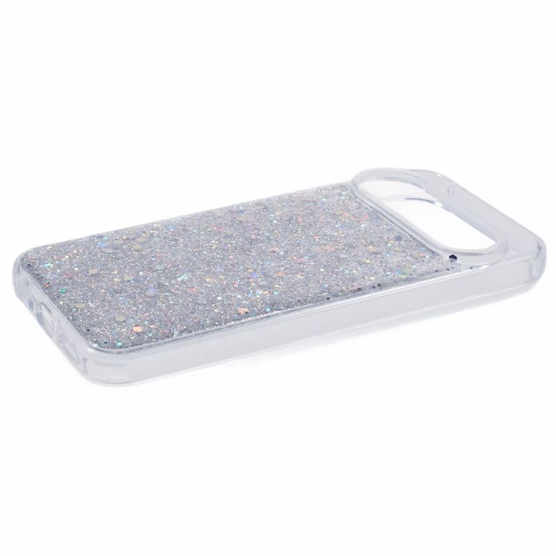 Deksel Google Pixel 9 Mobildeksel Glitter Design