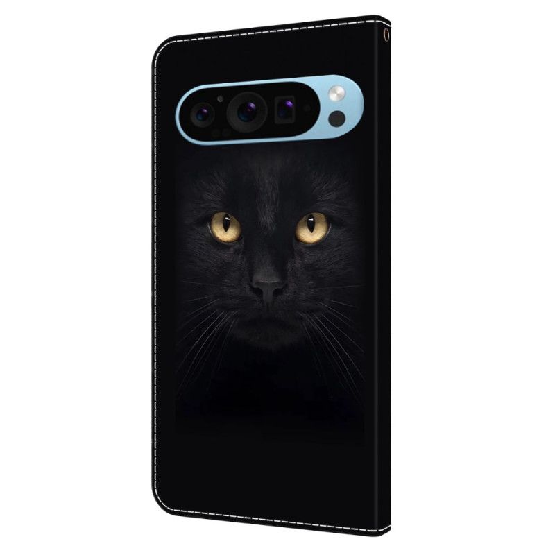 Folio Deksel Google Pixel 9 Svart Katt