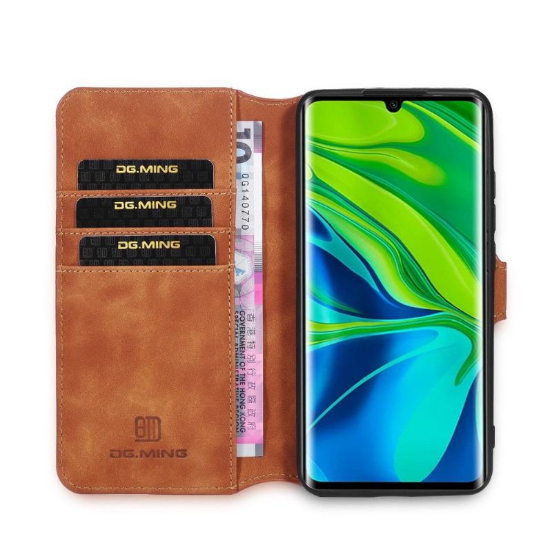 Folio Deksel Til Xiaomi Mi Note 10 / 10 Pro Anti-fall Dg Ming Skinneffekt