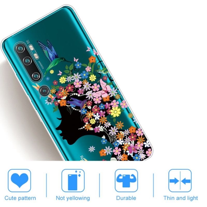 Mobildeksel Til Xiaomi Mi Note 10 / 10 Pro Kolibriblomst