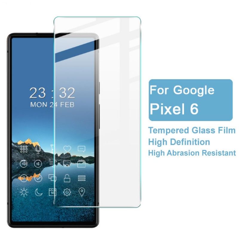 Google Pixel 6 Beskyttelsesfilm I Herdet Glass