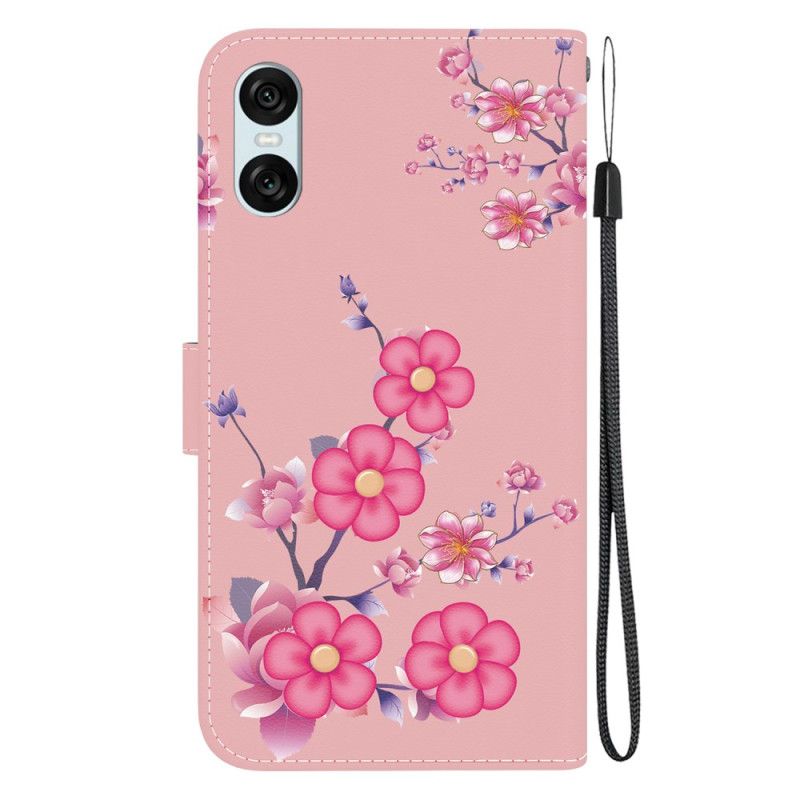 Folio Deksel Sony Xperia 10 Vi Sakura-rem