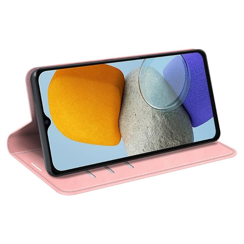 Etui Til Samsung Galaxy M23 5G Originalitet Funksjonsstativ I Kunstskinn