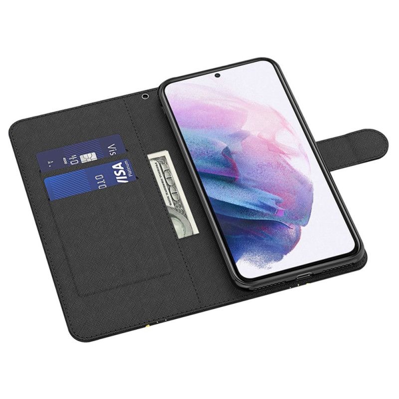 Folio Deksel Samsung Galaxy A15 Katt Og Tiger