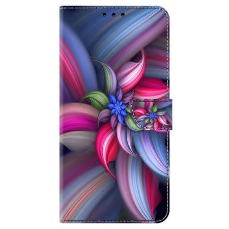 Lærdeksel Folio Deksel Samsung Galaxy A15 Fargerike Blomster