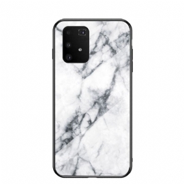 Deksel Til Samsung Galaxy S10 Lite Celine Marble Glass Back