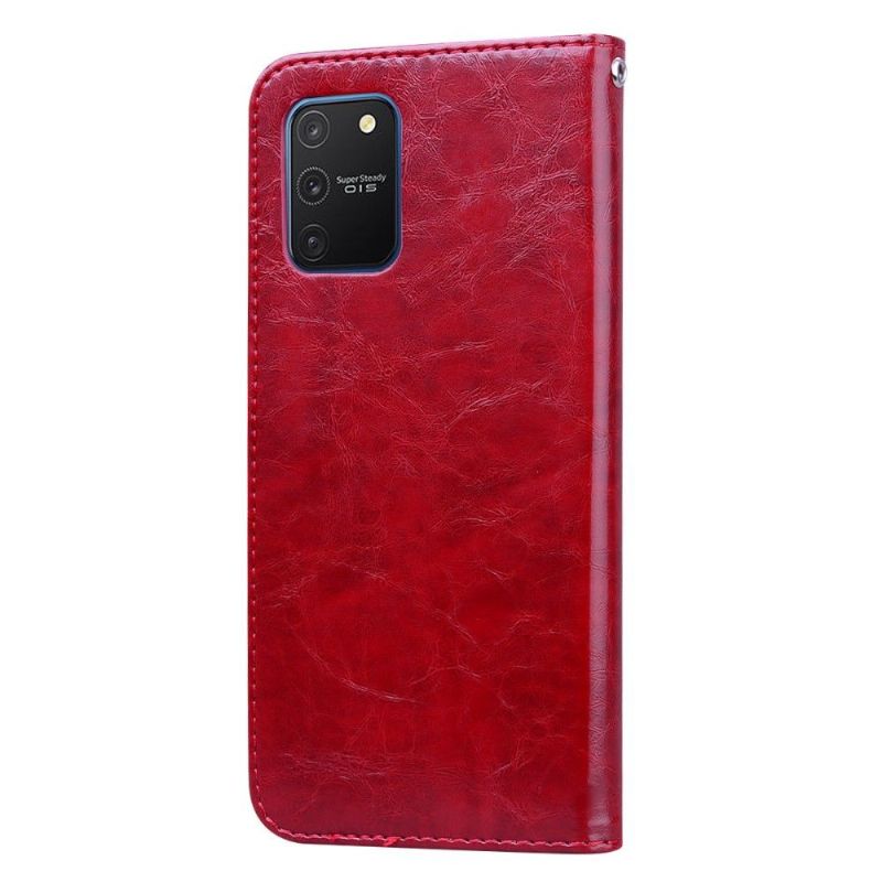 Lærdeksel Til Samsung Galaxy S10 Lite Originalitet Deluxe Vintage Skinneffekt