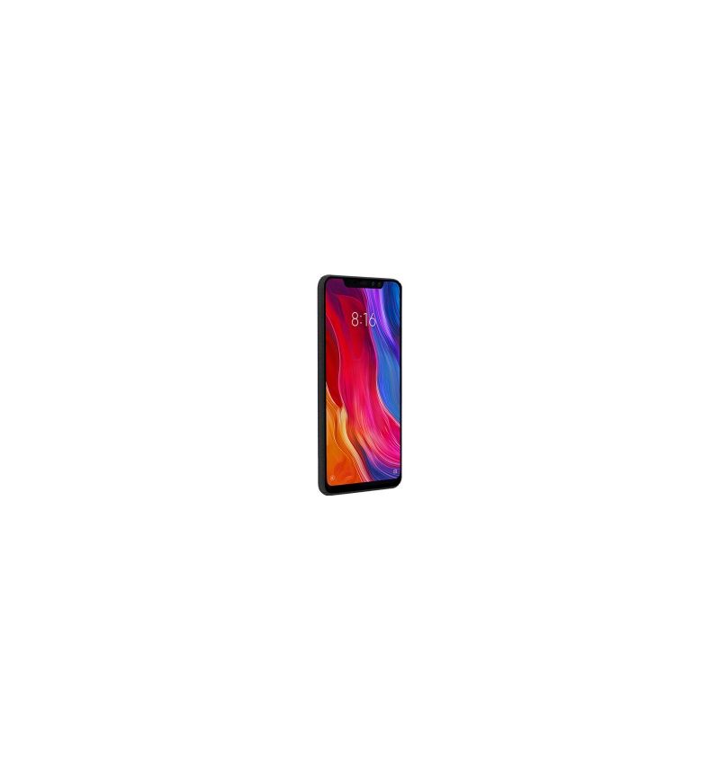 Deksel Til Xiaomi Redmi Note 6 Pro Imak Med Avtagbar Ring - Svart