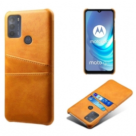 Deksel Til Motorola Moto G50 Melody Leather Effect Card Holder