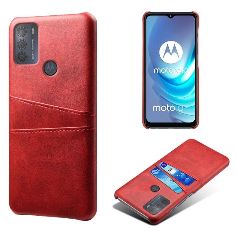 Deksel Til Motorola Moto G50 Melody Leather Effect Card Holder