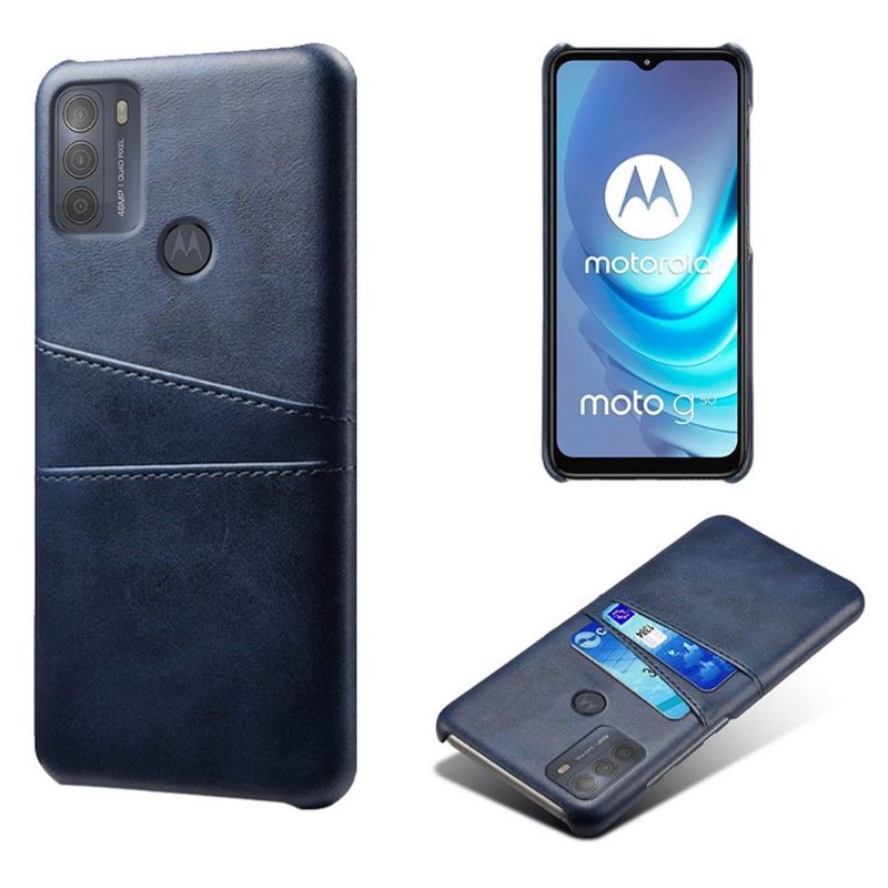 Deksel Til Motorola Moto G50 Melody Leather Effect Card Holder