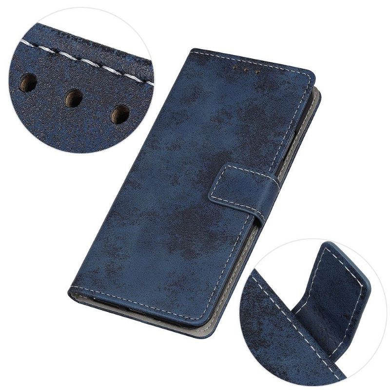 Folio Deksel Til Motorola Moto G50 Cyrius Faux Leather Vintage